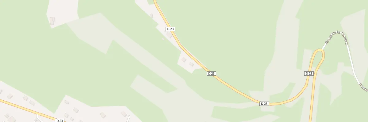 Plan du 43 Rte de la Croix aux Mines à Fraize