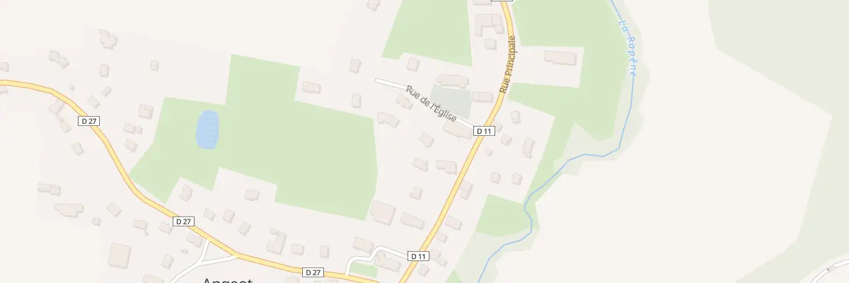 Plan du 32B Rue Principale à Angeot