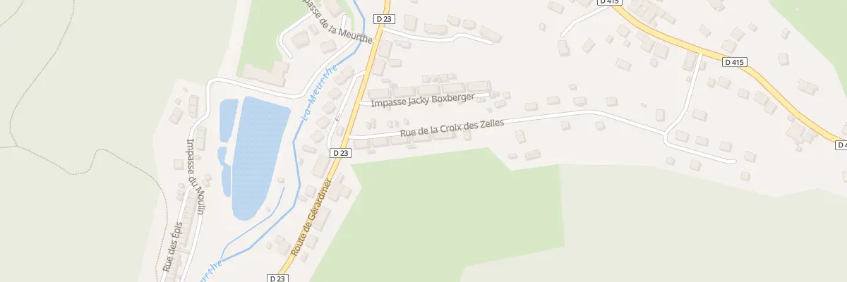 Plan du 66 Rue de la Croix des Zelles à Plainfaing