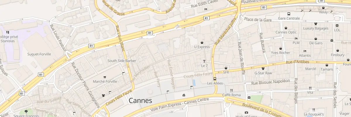 Plan du 19 Rue Meynadier à Cannes