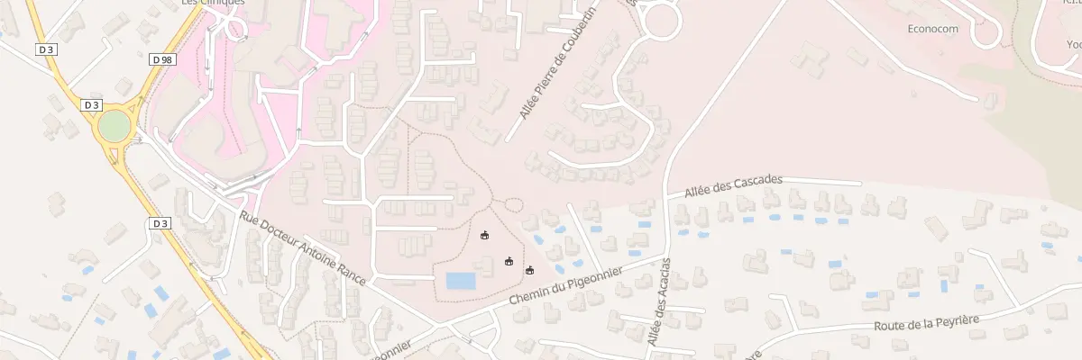 Plan du 344 All des Ormes à Mougins