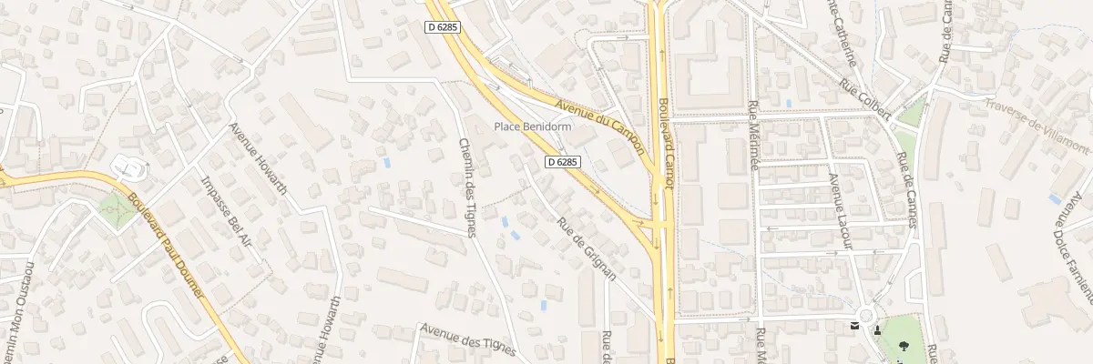 Plan du 24 Rue Grignan au Cannet