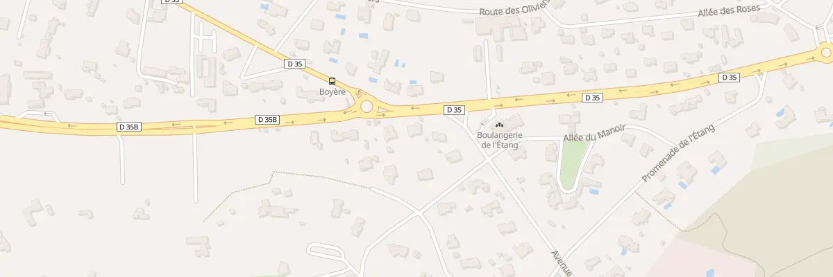 Plan du 672 Av du Golf à Mougins