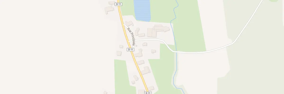 Plan du 2 La Noue à Angeot