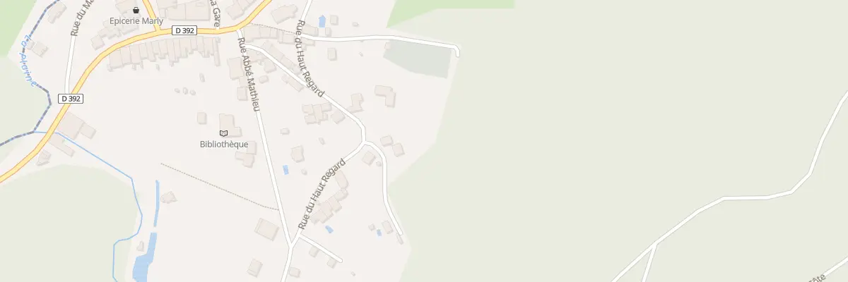 Plan du 3 Rue du Champ des Roches à Allarmont