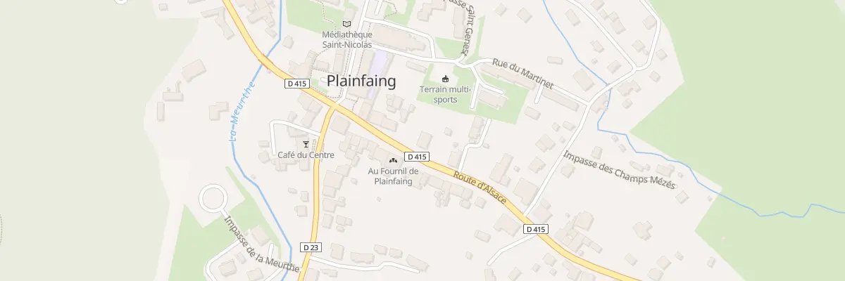 Plan du 103 Rte d’Alsace à Plainfaing