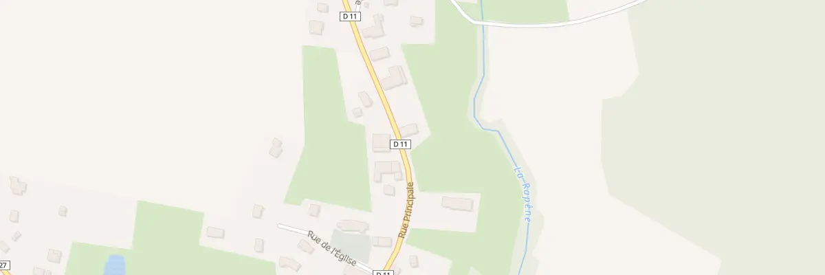 Plan du 21 Rue Principale à Angeot