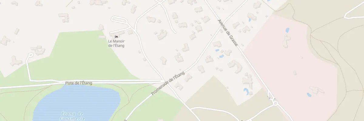 Plan du 484 Prom de l’Etang à Mougins