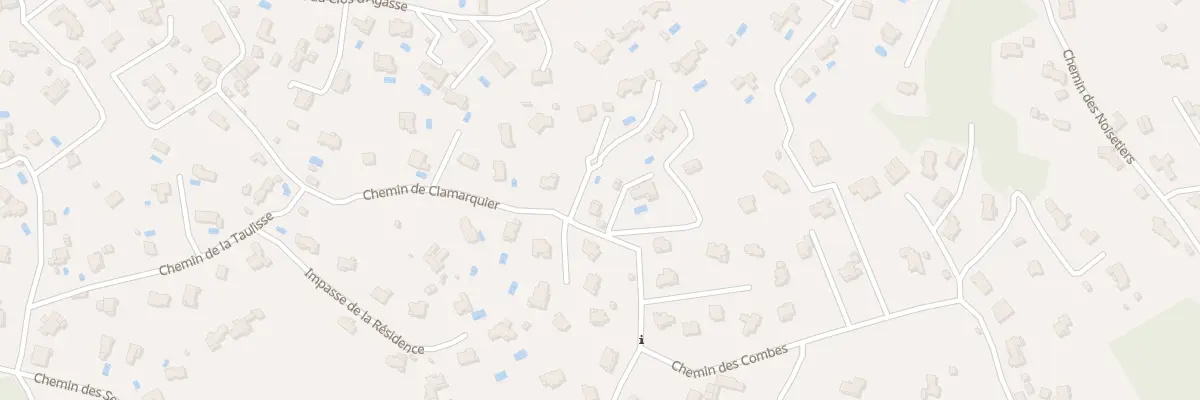 Plan du 21 Che de Clamarquier au Rouret