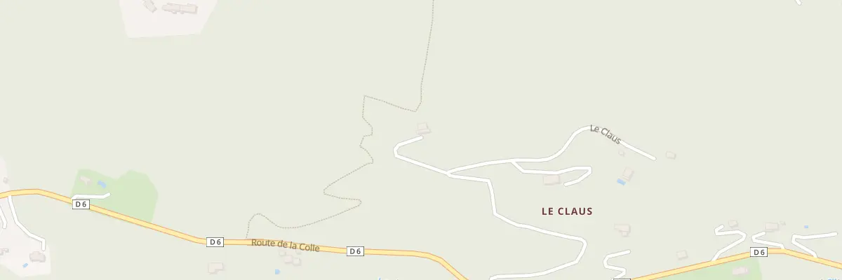 Plan du 3493 Rte de la Colle à Tourrettes-sur-Loup