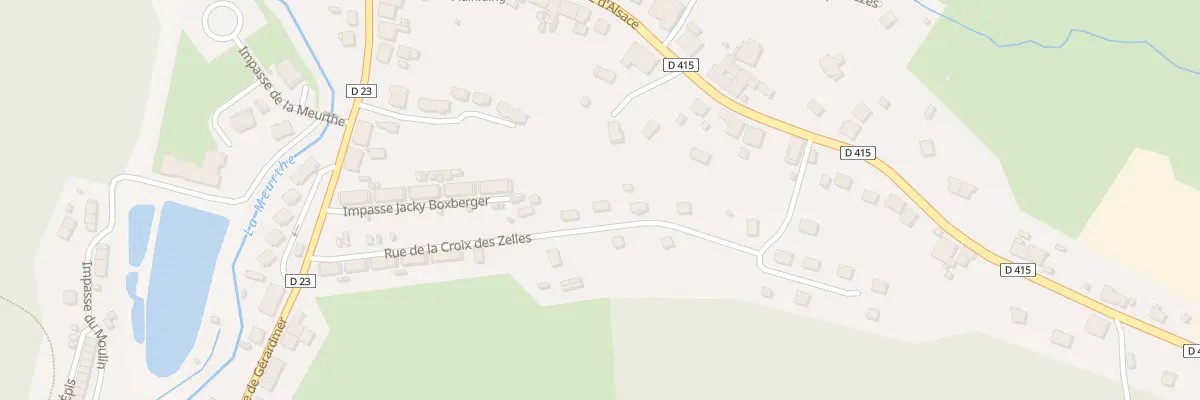 Plan du 221 Rue de la Croix des Zelles à Plainfaing