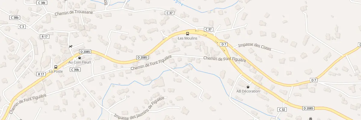 Plan du 36 Che de Font Figuière au Rouret