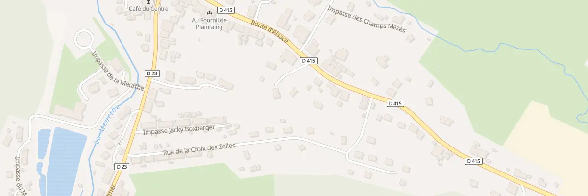 Plan du 294 Rte d’Alsace à Plainfaing
