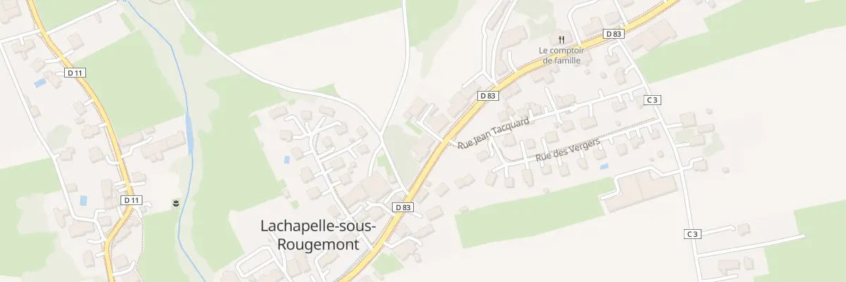 Plan du 39 Rue du General de Gaulle à Lachapelle-sous-Rougemont