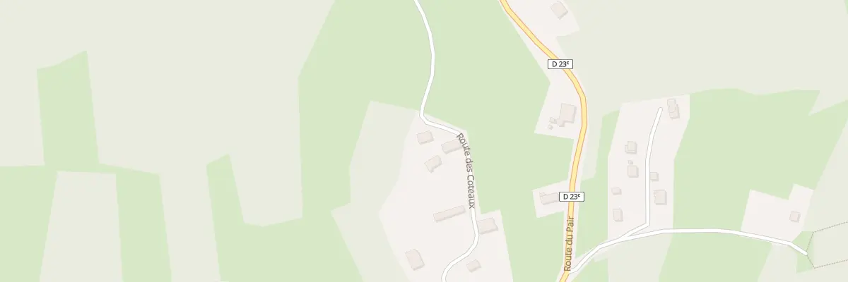 Plan du 329 Rte des Coteaux à Pair-et-Grandrupt