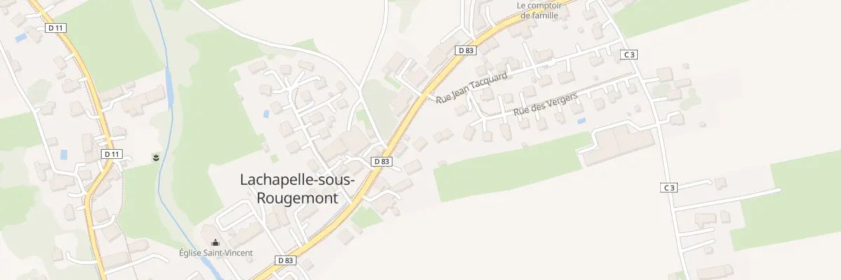 Plan du 72B Rue du General de Gaulle à Lachapelle-sous-Rougemont