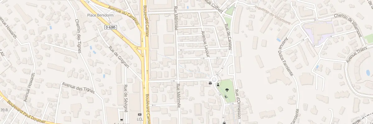 Plan du 4 Rue Legoff au Cannet