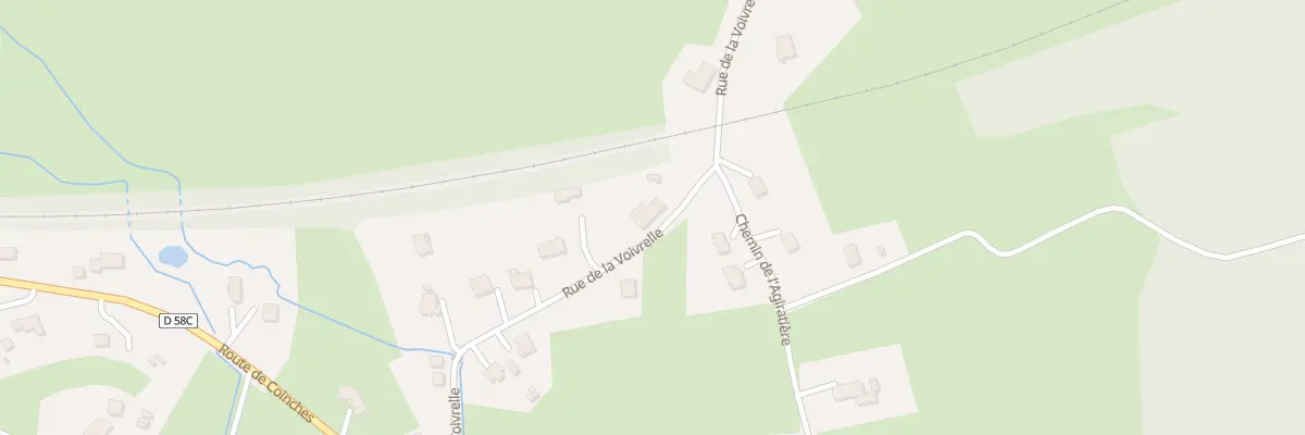 Plan du 54 Rue de la Voivrelle à Remomeix