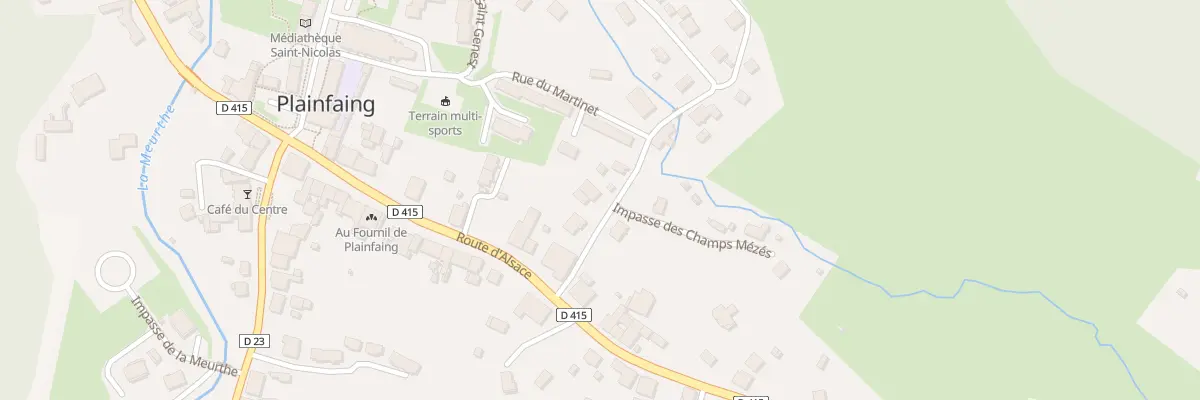 Plan du 77 Rue du chanoine Jean Herquel à Plainfaing