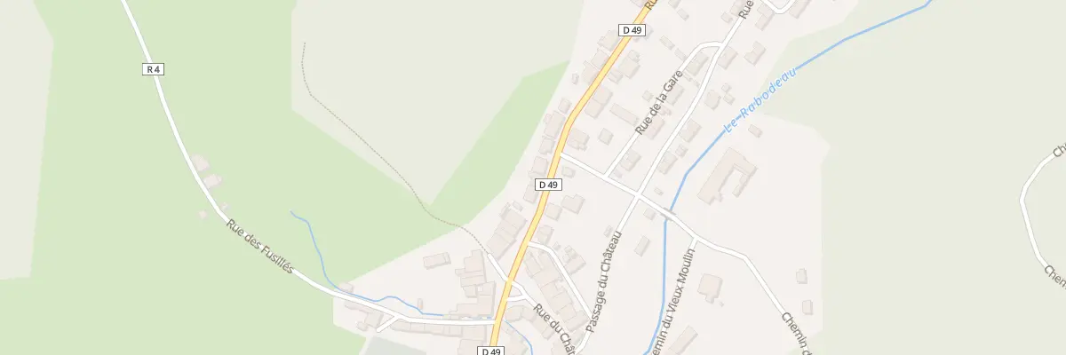 Plan du 31 Rue René Laederich à Moussey