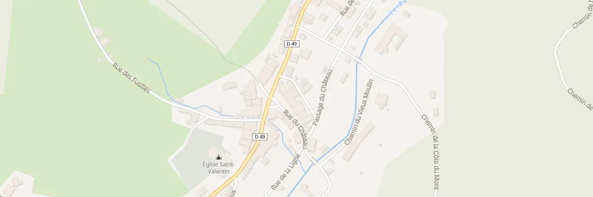 Plan du 5 Rue du Château à Moussey