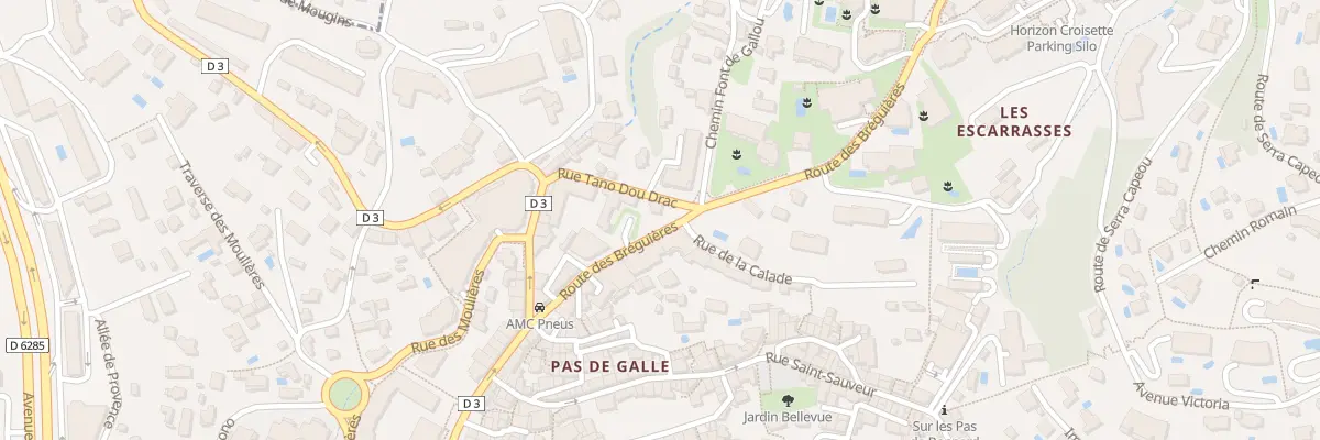 Plan du 15 Che des Breguieres au Cannet