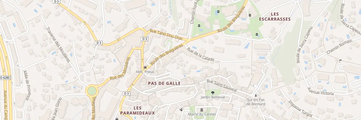 Plan du 12B Che des Breguieres au Cannet