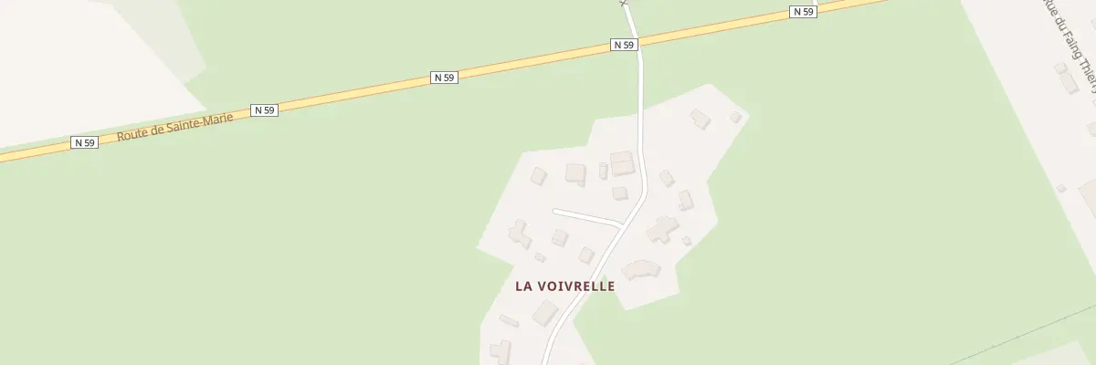 Plan du 12 Rue de la Voivrelle à Remomeix
