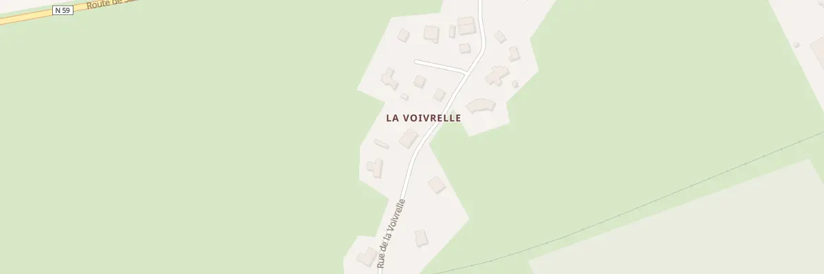 Plan du 26 Rue de la Voivrelle à Remomeix