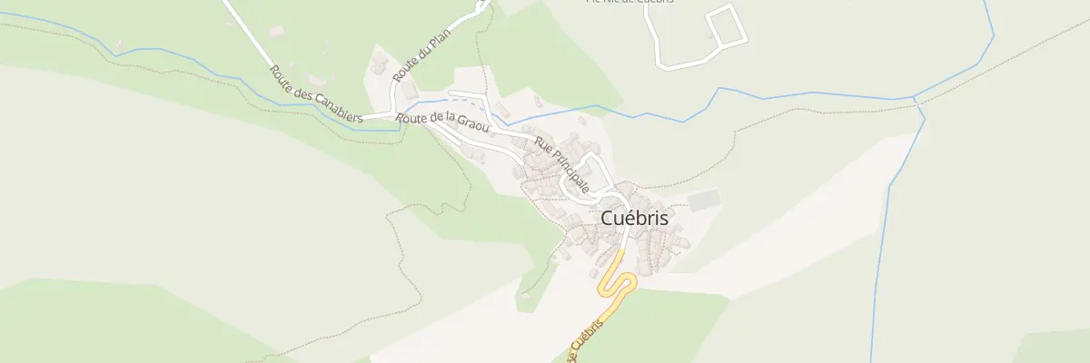 Plan du 9 Rue des Mésanges à Cuébris