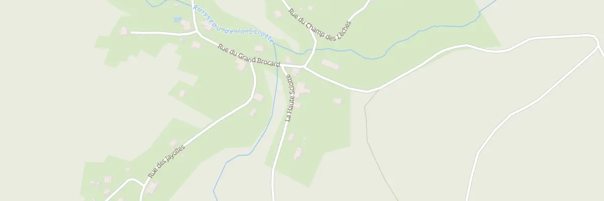 Plan du 3 Haute Sciotte à Allarmont