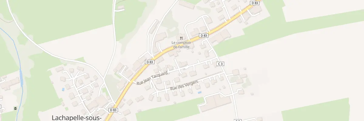 Plan du 9 Rue Jean Tacquard à Lachapelle-sous-Rougemont