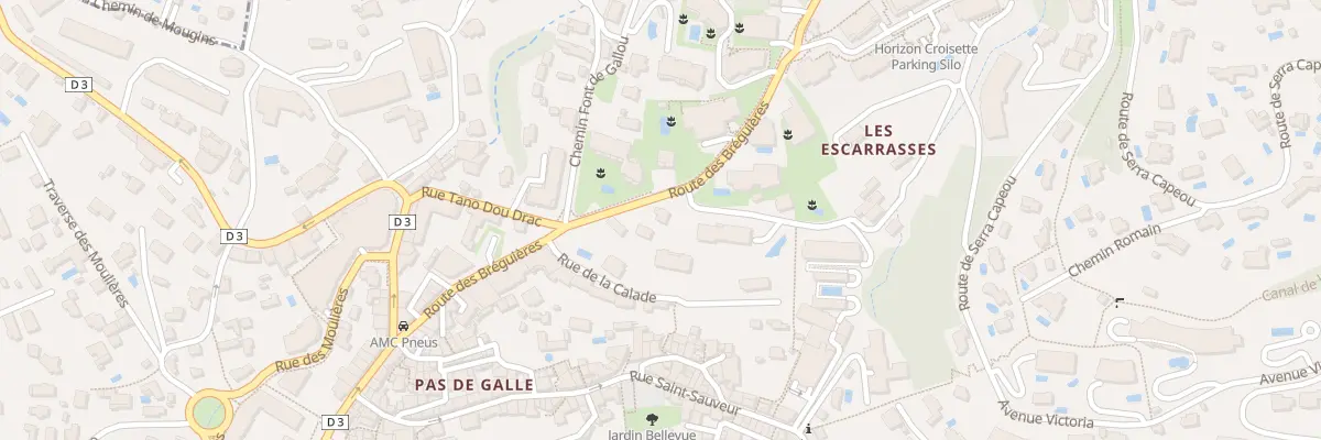 Plan du 22 Che des Breguieres au Cannet