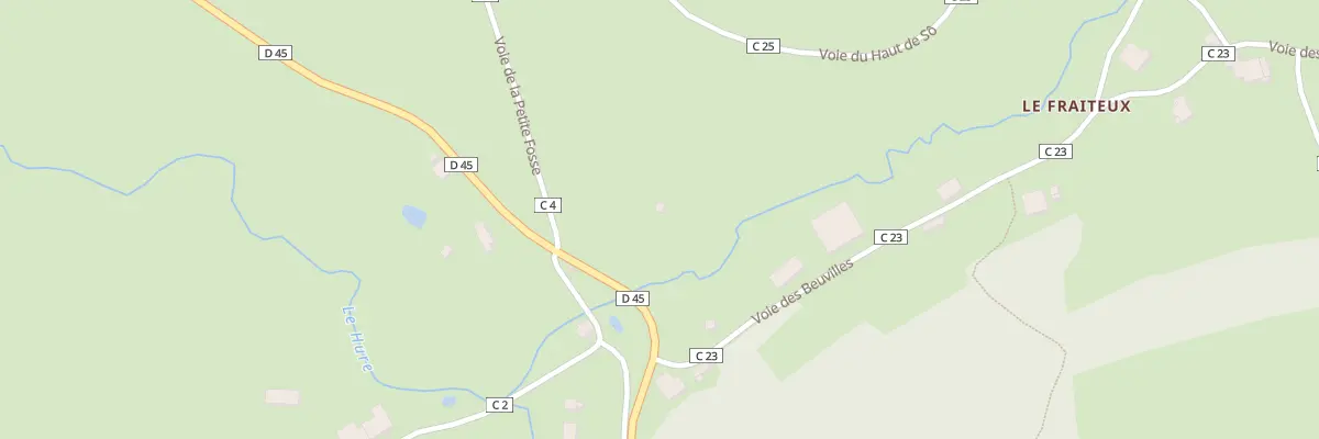 Plan du 1 Le Fraiteux à Ban-de-Sapt