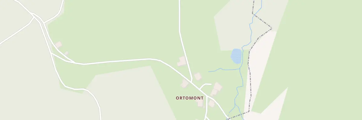 Plan du 3 Ortomont à Ménil-de-Senones