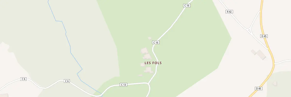 Plan du 4 Les Fols à Ban-de-Sapt