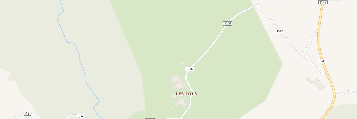 Plan du 5 Les Fols à Ban-de-Sapt