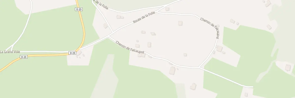 Plan du 2 Rte de la Folie à Fraize