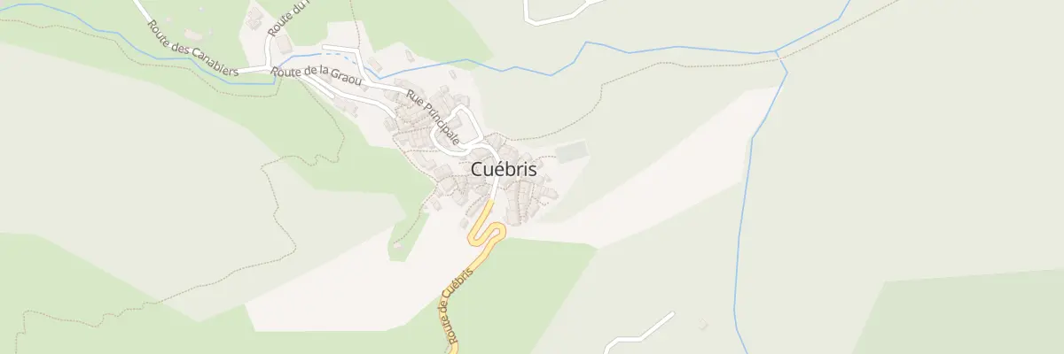 Plan du 3 Rue du Château à Cuébris