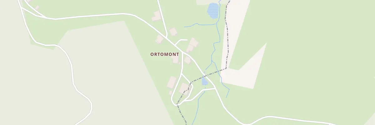 Plan du 6 Ortomont à Ménil-de-Senones