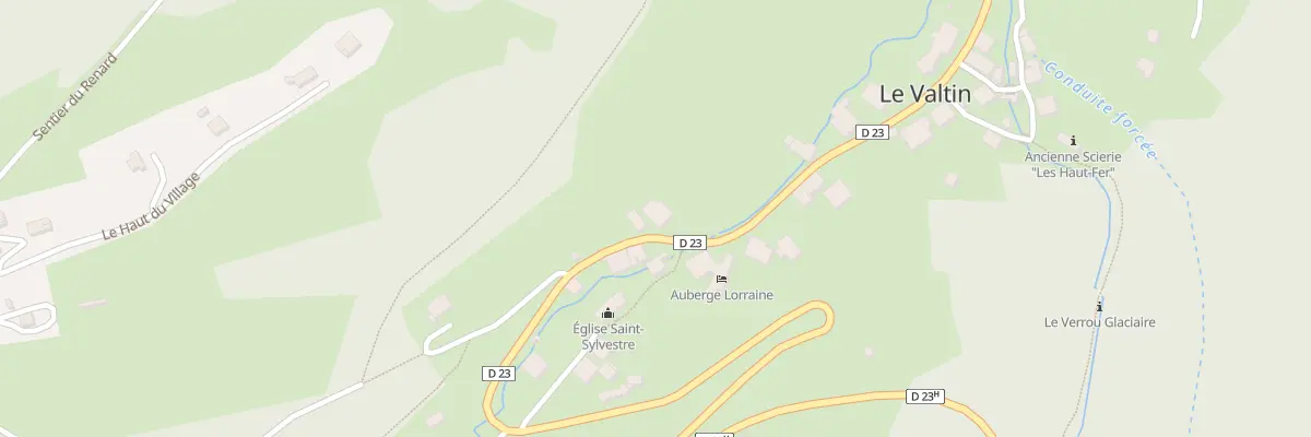 Plan du 27 Le Village au Valtin