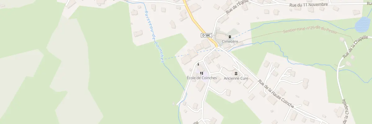 Plan du 74 Rue de la Mairie à Coinches