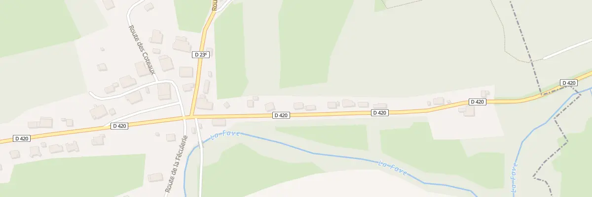 Plan du 177 Rte de Saâles à Pair-et-Grandrupt