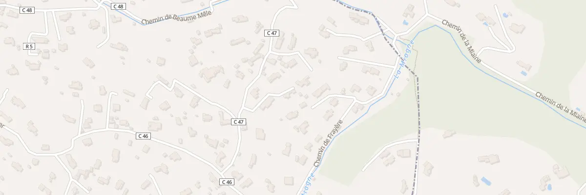 Plan du 20 Che des Bourges au Rouret