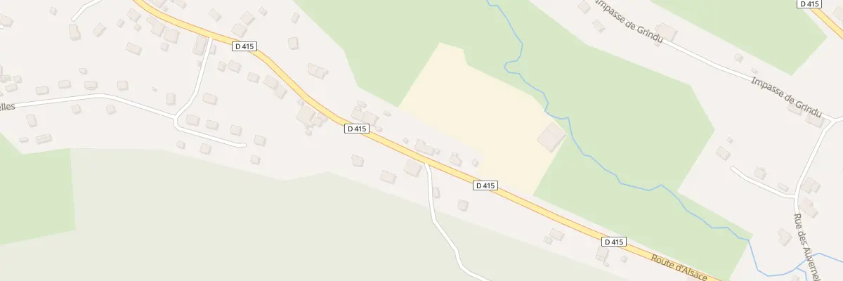 Plan du 663 Rte d’Alsace à Plainfaing