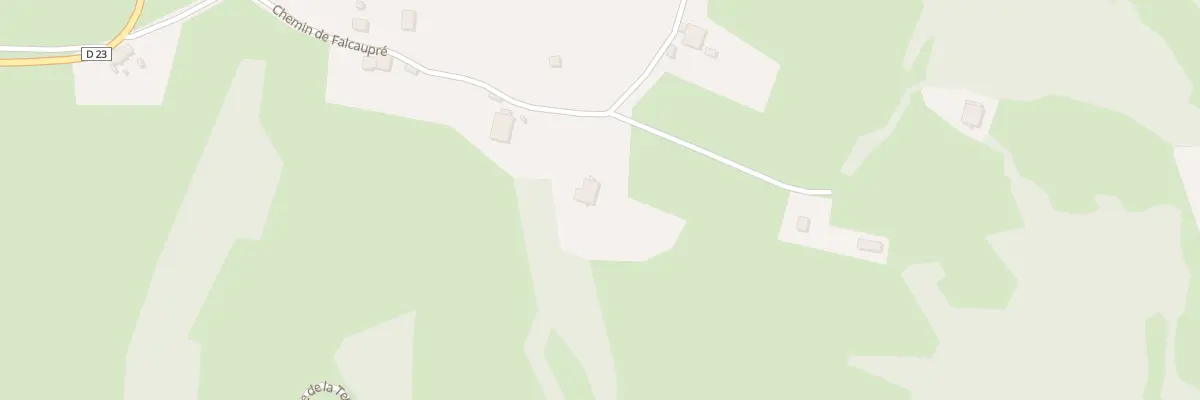 Plan du 6 Che de Falcaupré à Fraize