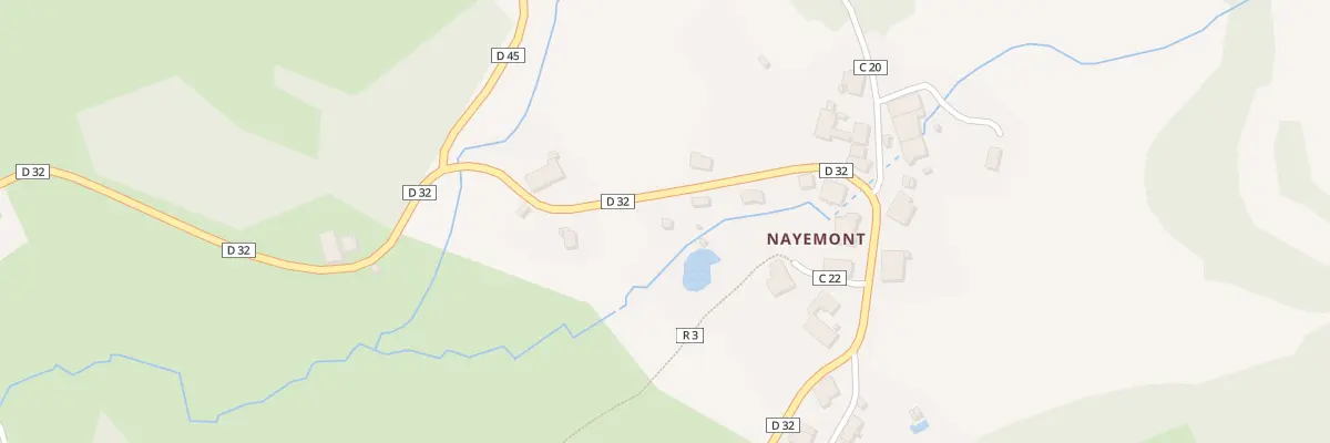 Plan du 3 Nayemont à Ban-de-Sapt