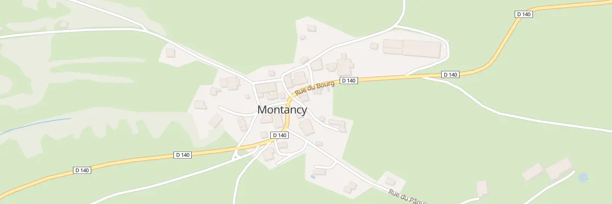 Plan du 2 Imp des Seignes à Montancy