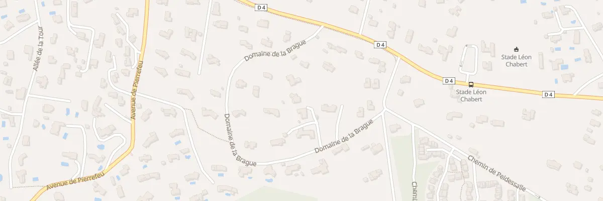 Plan du 280 Rte de Biot à Valbonne