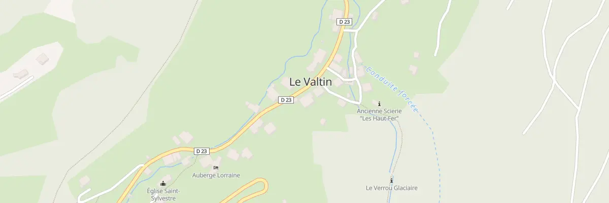 Plan du 18 Le Village au Valtin